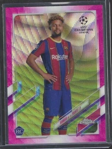 KONRAD DE LA FUENTE 2020-21 TOPPS CHROME PINK X-FRACTOR REFRACTOR ROOKIE RC #58 - Picture 1 of 1