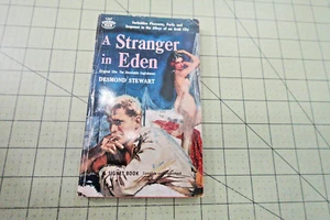 A Stranger in Eden by Desmond Stewart VINTAGE Signet PB 1956 PULP SLEAZE GGA - Foto 1 di 3