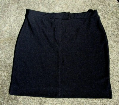 Moda Bug Negro Moderno Para Mujer Elastizado Falda Lápiz Profesional Talla Lg 18W Foto 1 de 3