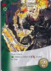 Ghost Rider 2014 Oberdeck Marvel legendäre HÖLLENKETTEN - Bild 1 von 1