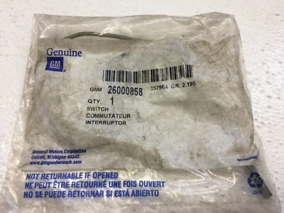 GM NOS 1987-1990 Chevrolet Corsica Beretta Theft Alarm Buzzer Switch 26000858 - Image 1 of 4