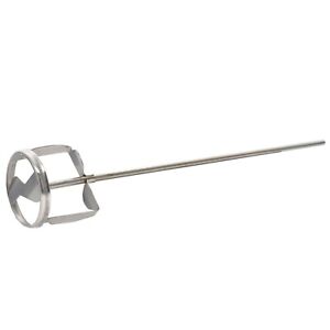 Jiffy Mixer CO. HS-2 1/4" Shaft 1-2 Gallon Stainless Steel Mixer Blade