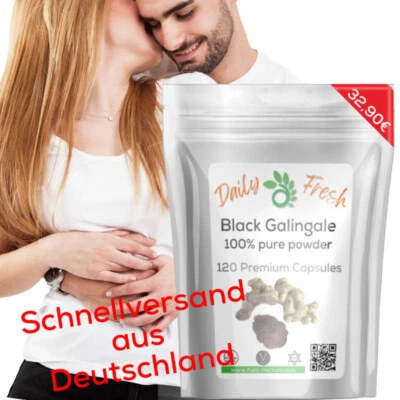 ASIA HERBALS Schwarzer Ginseng 120 Kapseln - Premium Qualität