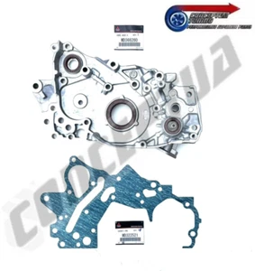 Pompa olio e guarnizione originali Mitsubishi - per Lancer Evolution Evo 7 4G63 - MD366260 - Foto 1 di 3