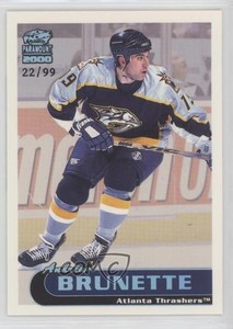 1999-00 Pacific Paramount Holographic Green /99 Andrew Brunette #10