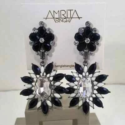 Amrita Singh женщин австрийский кристалл заявление подвеской серьги новый с Ярлыками - Изображение 1 из 2