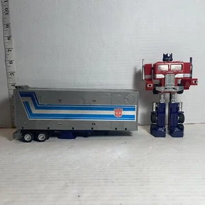 TRANSFORMERS G1 1984 Optimus Prime w/ Trailer Missing Parts See Photos VTG AS IS - Picture 1 of 24