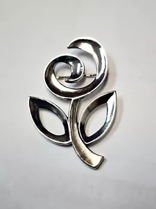 Retired James Avery Flower Openwork Pin Piece Brooch - Picture 1 of 3
