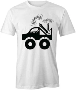 FIREWORK TRUCK TShirt Tee Short-Sleeved Cotton USA CLOTHING S1WSA279 - Picture 1 of 5
