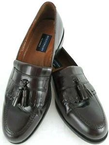 Bostonian Herren Halbschuhe 9,5 M Dayton Kiltie Quaste Cordovan Leder Box  - Bild 1 von 12