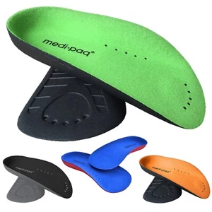 Orthotic Shoe Insoles Arch Support Plantar Fasciitis 3/4 Inserts Flat Feet UK - Picture 1 of 20