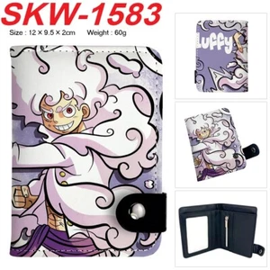 One Piece Luffy Anime Manga PU Geldbörse Geldbeutel Brieftasche Wallet 12x9.5cm - Picture 1 of 4