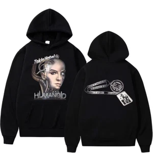Tokio Hotel`s Iconic Rock Band Humanoid Music Graphic Hoodie,Unisex,ASIAN SIZES - Picture 1 of 16