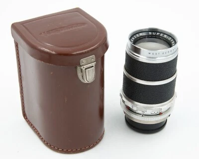 Montaje Voigtlander 135 mm f4 Super-Dynarex DKL, con estuche de cuero, en muy buen estado+ Foto 1 de 4