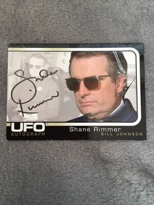 Shane Rimmer UFO Autograph card