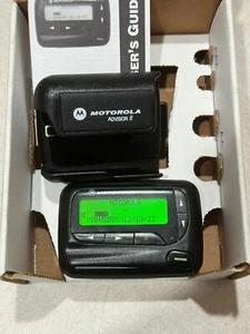 NEW Open Box Motorola Advisor II 4-line Alphanumeric Pager VHF 153~162.995Mhz