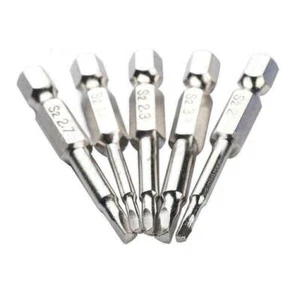 5Pcs Sale Magnetic Triangle Head Screwdriver Bits S2 BEST Shank V9S5 Steel I0C3 - Picture 1 of 7