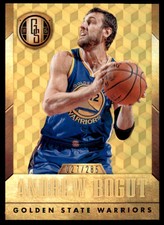 2015-16 Panini National Treasures 2014-15 Gold Standard Andrew Bogut /285 Golden