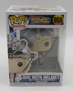 Funko Pop! Back to the Future Doc with Helmet #959 - Picture 1 of 5