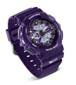 Women Watch for Women Teenagers Watch Outdoor Waterproof Digital Sports Analog 7 - Picture 1 of 6