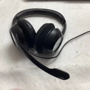 Logitech H390 Wired USB On-Ear Stereo Headphones with Mic Black PC Laptop - Photo 1/3