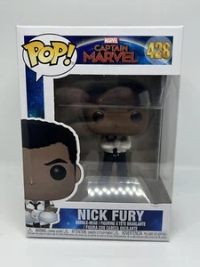 Captain Marvel #428 Nick Fury - Marvel Funko POP - Picture 1 of 5