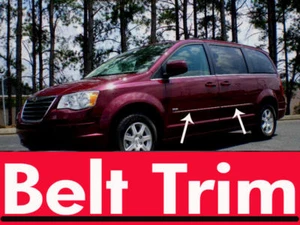 For TOWN&COUNTRY CHROME SIDE BELT TRIM DOOR MOLDING 2008 2009 2010-2016 - Picture 1 of 1