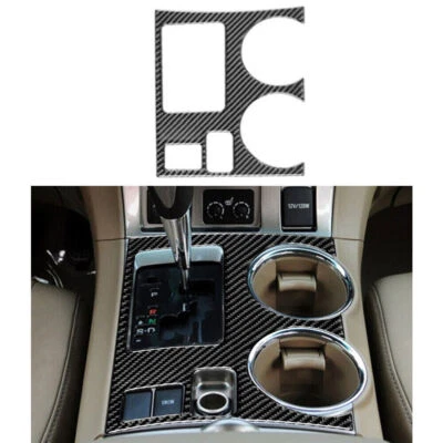 For Toyota Highlander 2008-2013 Carbon Fiber Interior Console Panel Cover Trim - Image 1 of 4