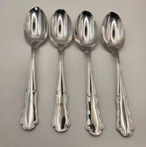 Wallace Empire Stainless Teaspoons Set of 4 - Picture 1 of 2