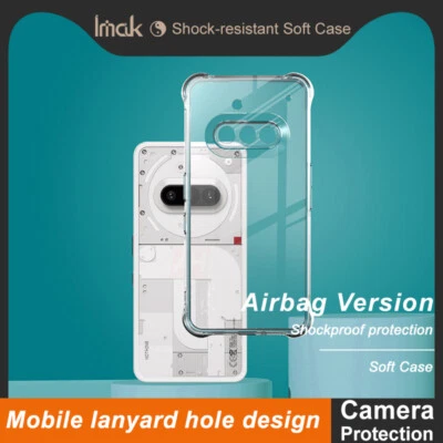 For Nothing Phone (3a), Phone Case Shockproof Airbag Clear Soft TPU Cover - Image 1 of 4