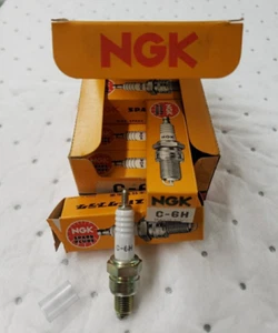 NGK SPARK PLUG C-6H BOX OF TEN - Imagen 1 de 7