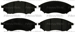Disc Brake Pad Set-Galaxy Ceramic Disc Pads with hardware NewTek SCD888AH