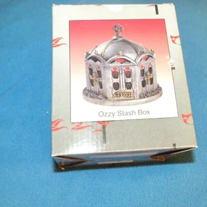 Ozzy Osbourne Stash Box Super Rare Collectible Gothic Pewter NIB New in BOX - Picture 1 of 2
