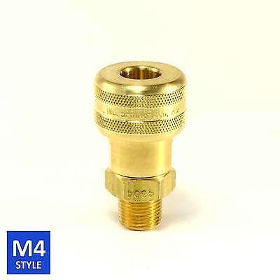 Foster 4 Series Brass Quick Coupler 3/8 Body 3/8 NPT Air Hose And Water Fittings • 17.80$