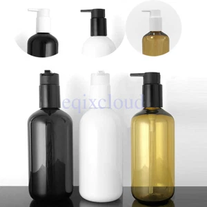 300ml 10 oz Empty Plastic Lotion Pump Bottles for Soap Gel Shampoo Refillables - Picture 1 of 12