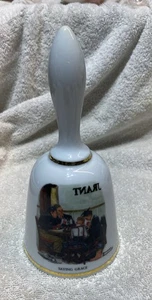 Bell Norman Rockwell The Danbury Mint Ltd. EDICIÓN ALEMANIA OCCIDENTAL DICIENDO GRACIA - Imagen 1 de 12