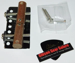 Fender Precision Bass Bridge Assembly 50s Project Guitar Parts Chrome 1954 P - Picture 1 of 3