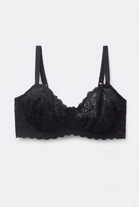 Intimissimi Daniela Stretch Lace Balconette Bra Black 42B NWT - Picture 1 of 11