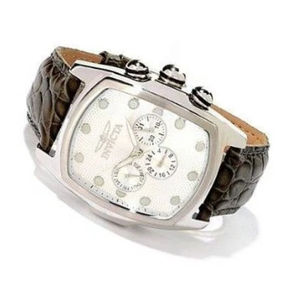 Invicta Lupah Limited Edition 0067 Silver Dial Watch with Multiple Bands NIB - Image 1 of 4