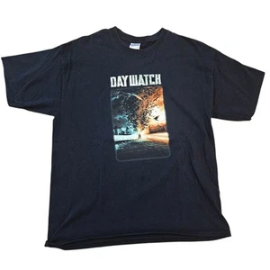 Vintage Day Watch Film Promo T-Shirt Herren Large schwarz Fantasy Horror russisch - Bild 1 von 3
