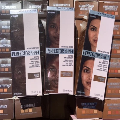 38* Maybelline Instant Age Rewind Perfector 4-In-1 Matte Makeup #03, 04, 05 SALE - Image 1 of 4