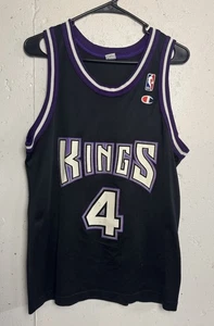 Vintage Champion NBA Jersey Sacramento Kings Corliss Williamson 90s Men’s 40 - Picture 1 of 4
