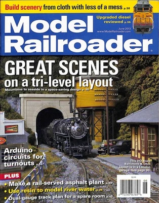 Model Railroader Magazine June 2013 Vol 80 Issue 6 - Image 1 of 4