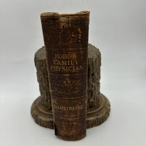 Rare! Vintage-Robb’s Family Physician - Illustrated- 1884- Leather- 49-5 - Bild 1 von 19