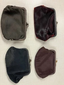 Vintage Coin Purses Lot of 4 Coin Change Purse Wallet Small Collection - Picture 1 of 3