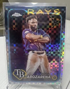 2024 Topps Chrome #153 Randy Arozarena X-Fractors - Foto 1 di 2