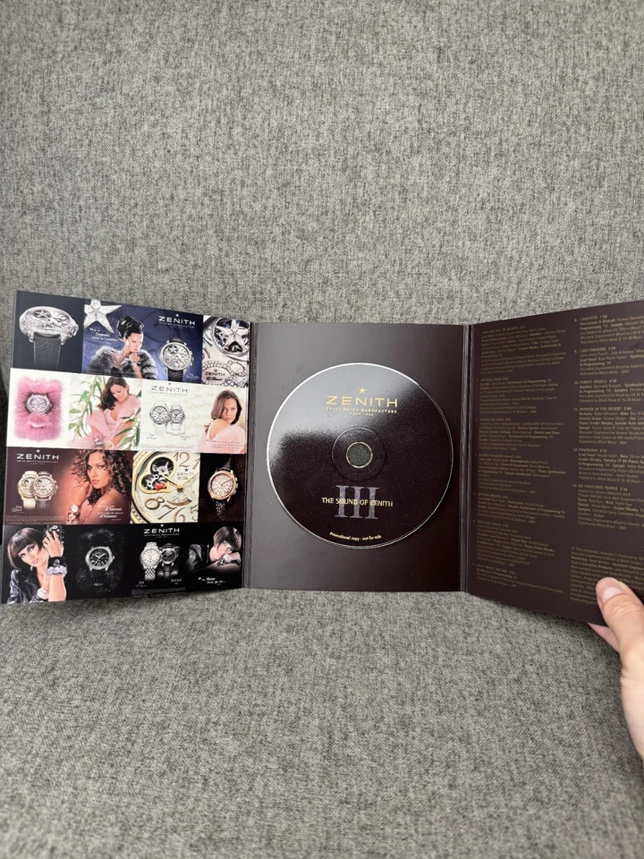 Raro reloj SD/DVD original compañía Zenith "el sonido de Zenith 3"  Foto 1 de 4