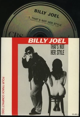 BILLY JOEL - That's Not Her Style - 1990 UK 5" CD Single [MINT] - Image 1 of 2