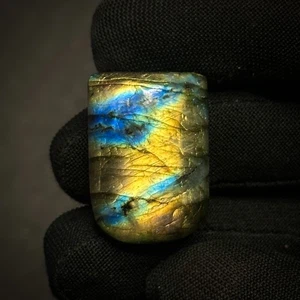 37.35 Ct Natural Labradorite Cabochon Gemstone For Jewelry 24.9x17.2x6.7 MM - Picture 1 of 6