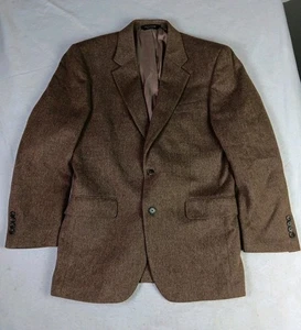 JOS A BANK Kamelhaar Blazer Herren 38R Anzug Sport Mantel Jacke 2 Knopf Braun - Bild 1 von 16